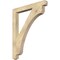 Ekena Millwork Legacy Craftsman Rough Sawn Bracket, Douglas Fir, 4"W x 38"D x 46"H BKT04X38X46LEC04RDF - alternate 1